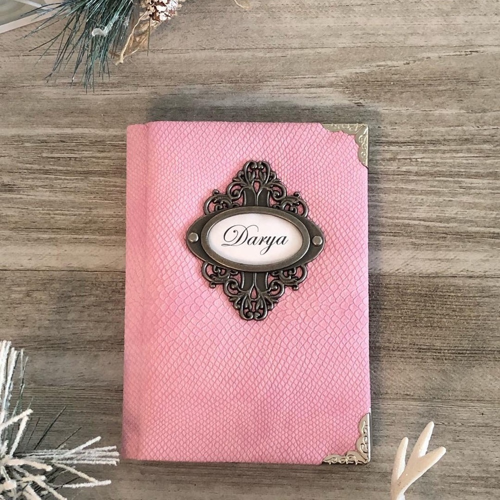 Handmade passport cover